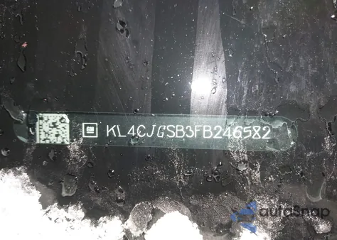 2015 Buick Encore Leather z USA, uszkodzony, nr VIN KL4CJGSB3FB246582